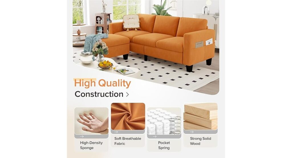 Corner Couch 4 Seater